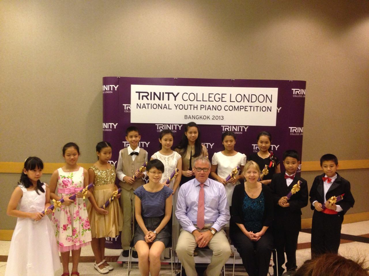 น้องไบรท์ตี้เข้ารอบชิงชนะเลิศ การเเข่งขันเปียโน Trinity Guildhall Piano Competition 2013